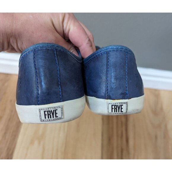 FRYE Maya CVO Slip On Laceless Sneaker Navy Blue Women's 6 - Picture 5 of 8